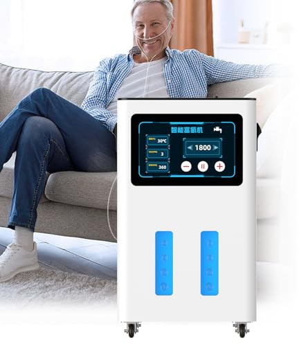 MANYOUYOU Inhalador De H₂ De 3 Salidas, Alta Pureza (99,99%), Generador De Hidrógeno SPE/Pem, 900/1200/1500/1800 Ml, Temporizador De 12 Horas. 1800ml