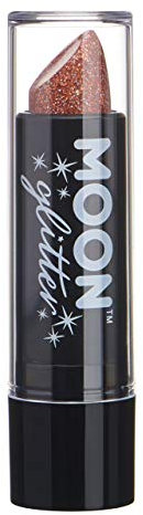 Holographischer Glitzer Lippenstifr von Moon Glitter - 5gr - Roségold