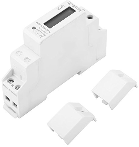 220V DDS5188 LCD Digitaler DIN Schienen Stromzähler für Kilowattstunden KWH Zähler 5-30A