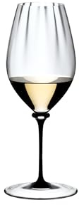 RIEDEL Fatto A Mano Performance Riesling - Schwarzer - Einzelpackung, Weinglas, Kristallglas, Spülmaschinenfest - 4884/15D