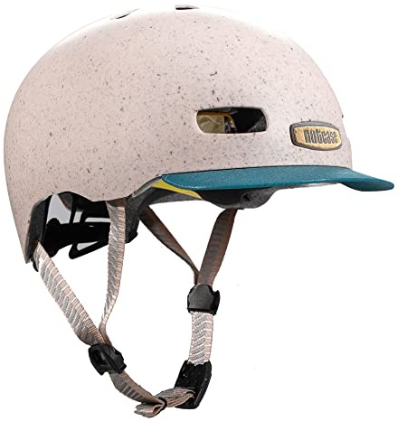 Nutcase, Street, Adult Bike and Skate Helmet with MIPS Protection System for Road Cycling and Commuting, Toes in The Sand MIPS, Large