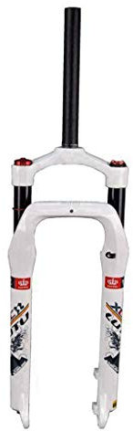 KANGXYSQ 26inch Federgabel, Schneemobil ATV-Fahrrad Luftdruck Aluminiumlegierung Stoßdämpfer 1-1/8 Reise 135 Mm 4,0 Reifen (Color : B, Size : 26inch)