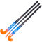 KOOKABURRA Unisex Jugend Sirene, Junior-Hockeyschläger, blau/orange, 66 cm