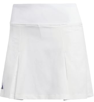 Adidas Damen Club Tennis Pleated Skirt, White, S