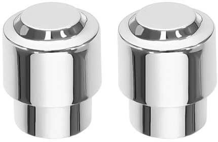 Be In Your Mind 2 Pcs Plastic Guitar Barrel Switch Tip 3 Way Pickup Selector Switch Knob Guitar Switch Knob Fits Cross Inner Diameter for U.S./Import Tele Telecaster Chrome