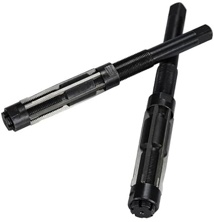 XWTOOL Kernbohrer, verstellbare Handreibahle, Größenbereich 6–9,25 mm, for Drehmaschinen-Schneidwerkzeuge, Reibahle aus legiertem Stahl (Size : 9.25-10mm)