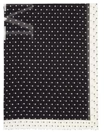 Marc O'Polo Damen Schal mit Allover-Print Rechteckformat, Mehrfarbig (Multi/Deep Night Blue), One Size