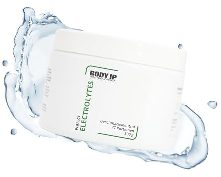 Body IP Perfect Elektrolyte Pulver Zero | Elektrolyte ohne Zucker, Isotonisches Getränkepulver für optimale Hydration beim Sport | Elektrolyt Pulver zur schnellen Regeneration | 400g
