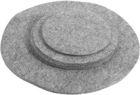 COLLBATH 24piezas Protectores De Sartenes Separadores De Platos Cubre Ollas y Sartenes Protectores De Platos Versátiles para Empaquetar y Almacenar