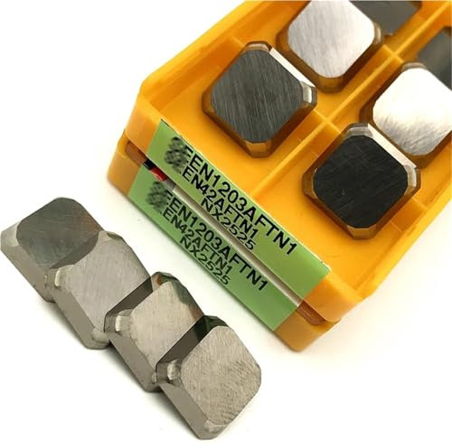 1203AFTN1 NX2525 herramienta de torneado de cara insertos de carburo herramientas de torno de metal herramienta de corte CNC de procesamiento de acero 10 Uds Herramienta de Torno