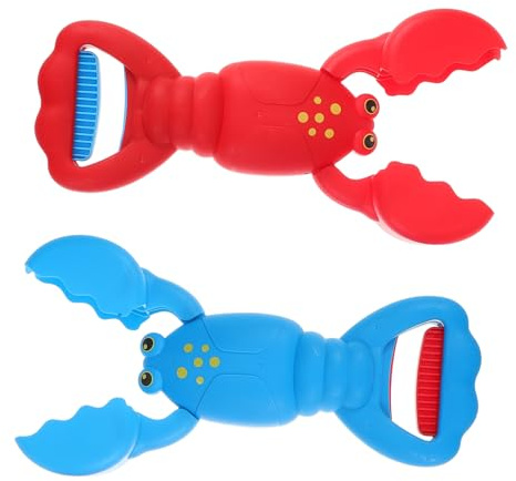 TOYANDONA Greifer Spielzeug 2 Stück Sandkasten Strandspielzeug Leicht Tragbar Für Kinder Sommer Outdoor Aktivitäten