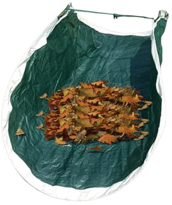 Ramasse-Feuilles - Outils de Ramassage de Feuilles Pliables et Dépliables,Collecteur de Déchets pour Tontes de Gazon Feuilles Mortes Jardin Terrasse,Débris de Jardin Tontes et Mortes