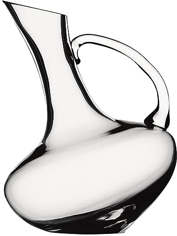 Spiegelau hochwertige Dekantierkaraffe Pisa, Dekanter, Kristallglas, 1 l, 7930057