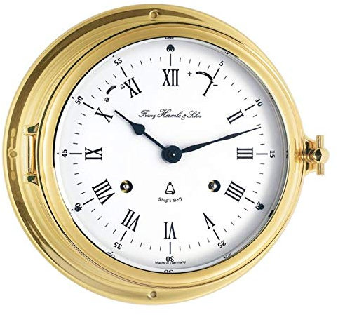 Hermle Ship's Bell Clock Navy Bell Strike