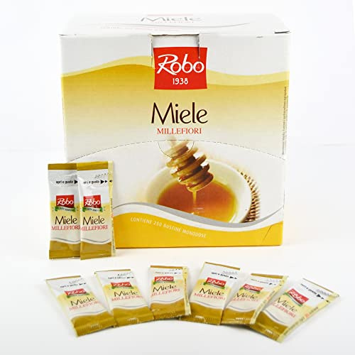PZ 250 miel unidose en sachet Gr. 6 en distributeur Honey Bag miel Millefiori