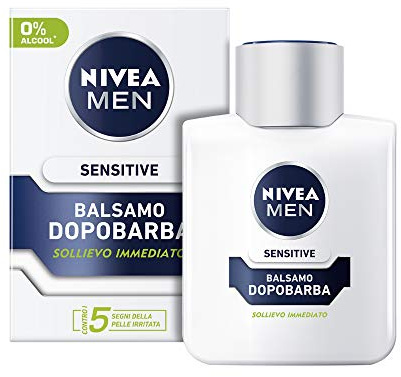 NIVEA Men Aftershave Balsam Sensitive - 6 x 100 ml