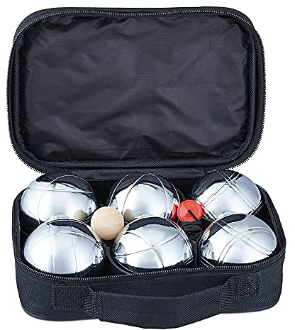 Monsterzeug Boccia-set, boule-kulor, bocciaks för utomhusbruk, sportspel för utomhusbruk