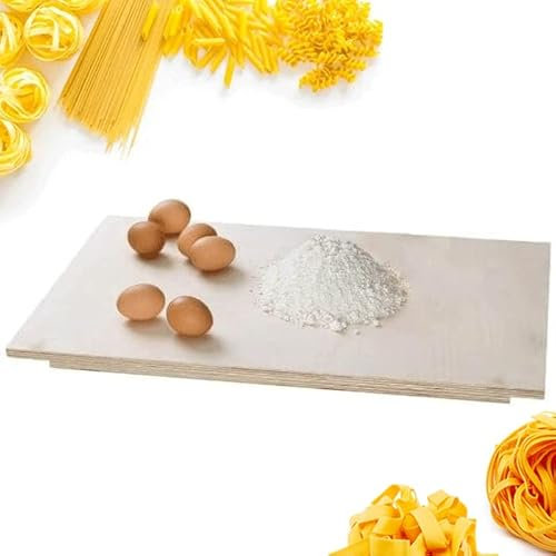 Generic Spianatoia, ASSE in Legno Multistrato da 90x51 cm, Antiscivolo, per Cucinare, Impastare, stendere la Pasta, Pane,Pizza
