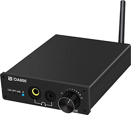 Oikabio LDAC Bluetooth 5.1 RéCepteur Audio DSD DC DéCodage Lecture Amp Mobile OTG Carte Son-EU Plug