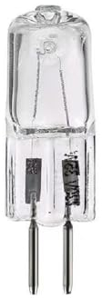 PRIOKNIKO G4 G5.3 Halogenlampe Perle 12V 10W 20W Kristalllampe Mikroskop Instrument Stiftbirne Halogen Wolframlampe,G5,3 (dicke Füße) – 12 V – 20 W