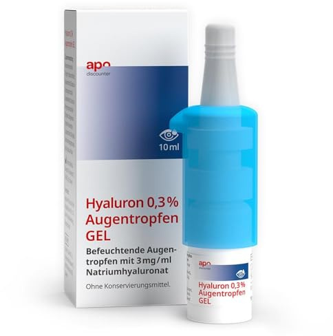 apodiscounter Hyaluron 0,3% Gel Augentropfen