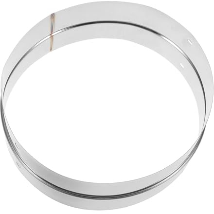 BUGUUYO Range Hood Pipe Joint Duct Connector for Cooling Dryer Vent Hose Coupler Inline Adapter for Ventilation System Ducting Coupler for Airflow in Kitchen Setup