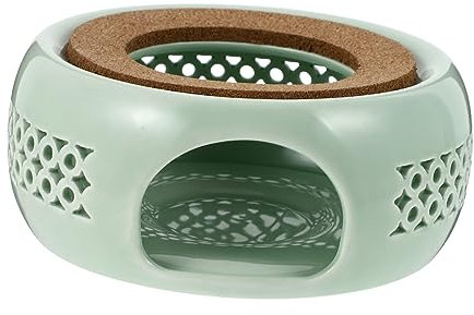 Alipis Keramischer Teekannenwärmer Exquisites Teeheizwerkzeug Apfelgrün Für Perfekte Teezubereitung Für Zuhause Teekannenheizung Mit Eleganter Formgebung