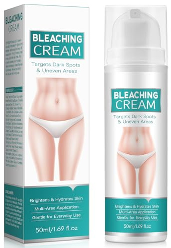 Skin Bleaching Cream Intimate Area, Intimate Area Dark Spot Corrector Lightening Cream for Body, Underarms, Armpit, Knees, Legs, and Thighs, Deep Hydration & Reduces Skin Dullness