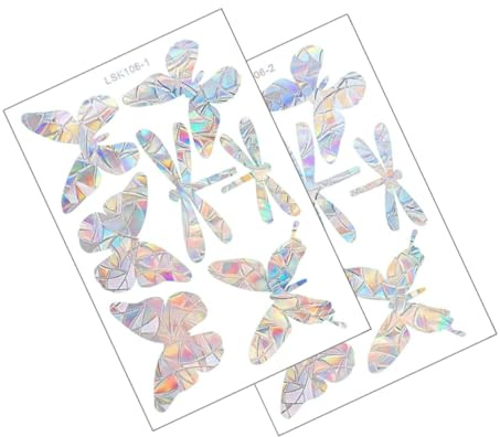 POPETPOP Adhesivos Anticolisión Para Ventanas Pegatinas De Aves Protección Para Mascotas Fácil Aplicación