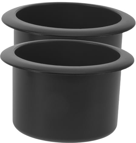 Plastique Noir Porte-gobelets Lot de 2 Support Stable, Voiture