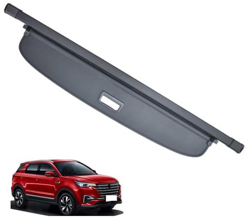 ZWBC Housse Colis Cargo pour Changan CS55plus, Coque Cache-Bagages Imperméables Panneau de Bouclier de Sécurité Accessoires,Without Rear Curtain