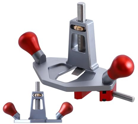 Fresadora manual - Herramienta versátil para trabajar la madera, instrumento de carpintería ajustable | Para cortar ranuras, espigas, plegado, podar y dar forma a madera, profesional