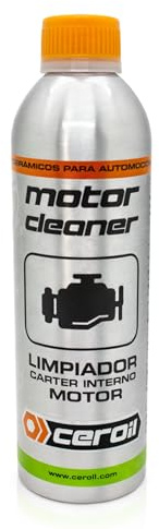 Limpiador Cárter Interno 500ml – CEROIL MOTOR CLEANER – Engine Flush y Aditivo Limpia Aceite Motor Gasolina y Diésel – Elimina Sedimentos – Mejora Circulación del Aceite y Protege