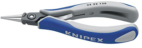 KNIPEX Tools 34 32 130 ESD Precision Electronics Gripping Pliers, 5.25-Inch
