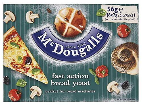 McDougalls Dried Yeast Sachets Fast Action 8 x 7g