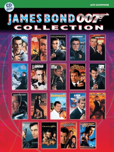 James bond 007 collection: alto saxophone +cd: Alto Sax Book & Online Audio/Software