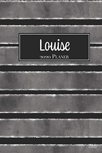 Louise 2020 Planer: A5 Minimalistischer Kalender Terminplaner Jahreskalender Terminkalender Taschenkalender mit Wochenübersicht