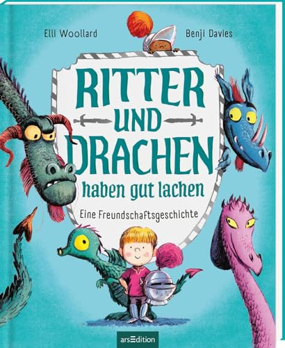 Ritter und Drachen haben gut lachen: Eine Freundschaftsgeschichte | Lustig gereimtes Bilderbuch über Freundschaft, Vorurteile und Anderssein | ... | Rittergeschichten & Drachen-Abenteuer