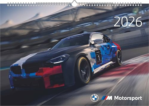 Calendario de pared BMW M Motorsport 2026