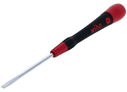 Wiha 26074 Slotted Screwdriver with PicoFinish Handle, 3.5 x 60mm