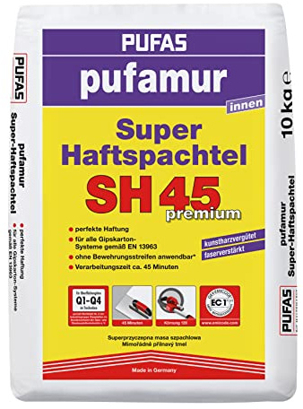 Pufas Pufamur SH45 Superhaftspachtel 10 kg