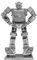 Fascinations Metal Earth MMS301 - 502682, Transformers Bumblebee, Konstruktionsspielzeug, 2 Metallplatinen, ab 14 Jahren