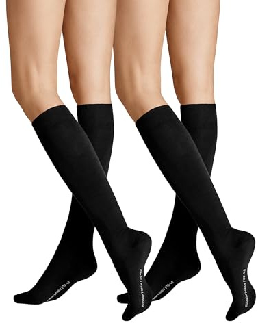Hudson Damen Kniestrümpfe Only 2-Pack wärmend Black 0005 39-42