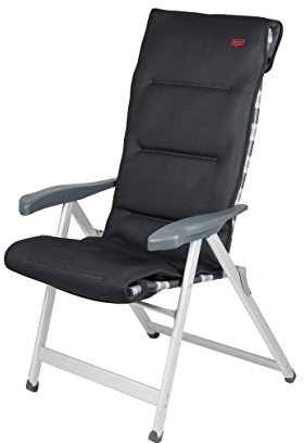 Crespo Polsterauflage Air-Deluxe, Black/Grey