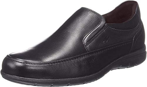 Fluchos Luca Mocasines, Hombre, Negro (Negro 000), 40 EU (6.5 UK)