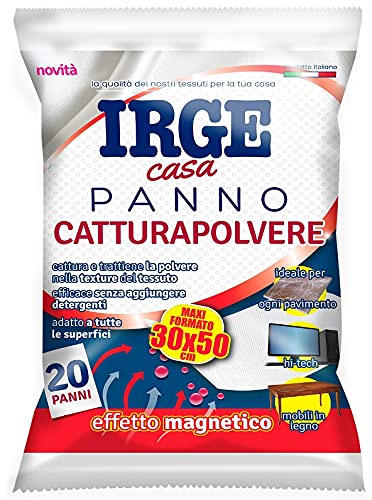 IRGE Maxi-Staubtuch, 20 Stück, 30 x 50 cm, Mehrfarbig