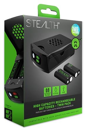 Stealth SX-C10 X Twin Rechargeable Battery Packs for XBOX (Xbox Series X/)
