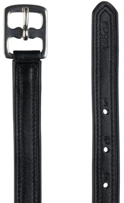HORZE Steigbügelriemen mit Nylon, Schwarz, 110