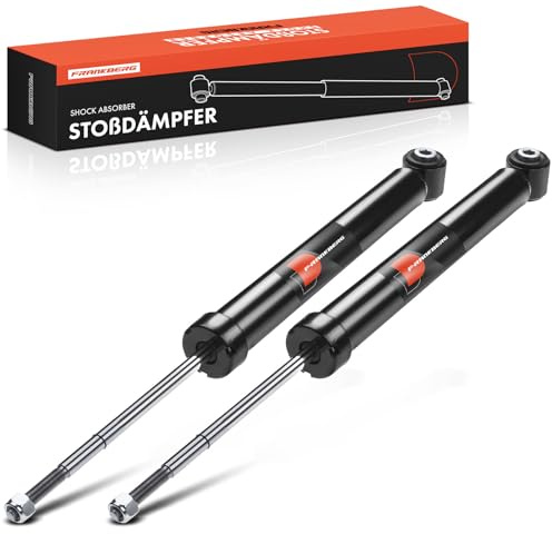 Frankberg 2x Stossdämpfer Stoßdämpfer Hinten 577mm Gasdruck 556275 | Kompatibel mit L.u.p.o 6E1 6X1, Arosa 6H1