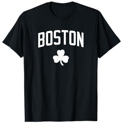 T-Shirt Boston - Maglietta Massachusetts Maglietta